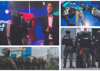 Asalto de película a canal de TV pone a Ecuador en pie de guerra: ¿Cómo se llegó a semejante nivel de zozobra?