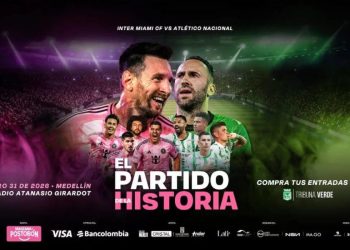 Medellín listo para recibir a Messi